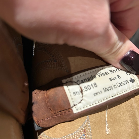 Cowboy Boots - Size 8 - Picture 7 of 13